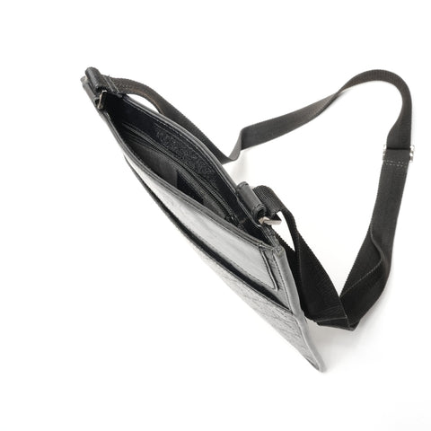 GUCCI Guccissima GGssima leather Shoulder Bag black WS27142