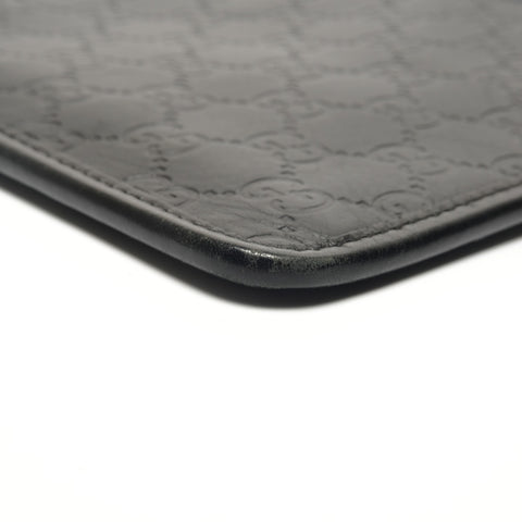 GUCCI Guccissima GGssima leather Shoulder Bag black WS27142