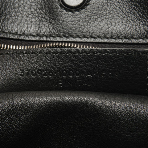 BALENCIAGA Mini Paper Leather 2way Shoulder Bag black WS27151