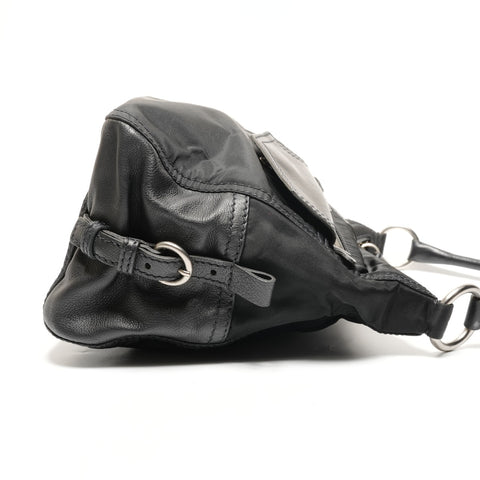 PRADA Nylon One Shoulder Bag Shoulder Bag black WS27152