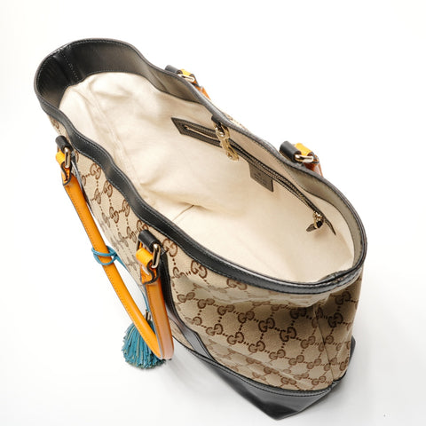 GUCCI GG canvas Tote Bag Brown WS27154