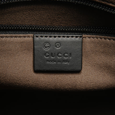GUCCI GG Supreme PVC 2WAY Shoulder Bag Brown WS27157