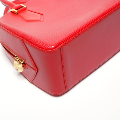 LOUIS VUITTON 2002 Epi Sablon Handbag Red WS27160