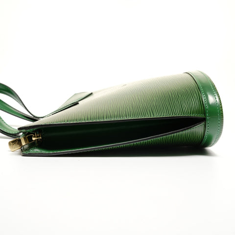 LOUIS VUITTON 1995 Epi Saint Jacques Handbag green WS27161