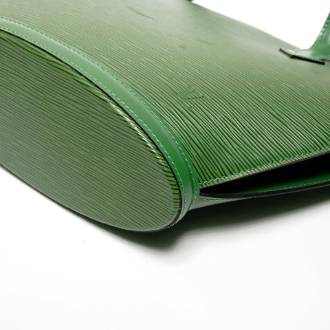 LOUIS VUITTON 1995 Epi Saint Jacques Handbag green WS27161
