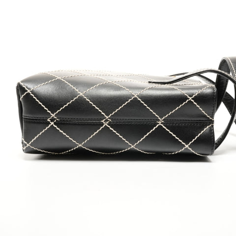 CHANEL No. 7 Wild Stitch Handbag black WS27162