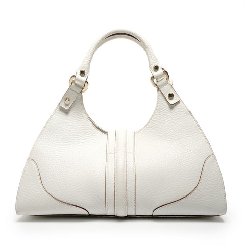 GUCCI leather Handbag white WS27164