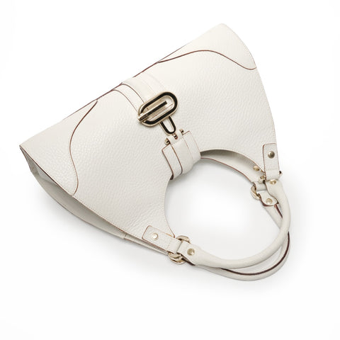 GUCCI leather Handbag white WS27164