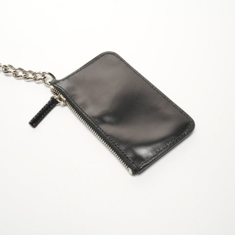 PRADA Nylon quilted Chain Shoulder Bag black WS27166