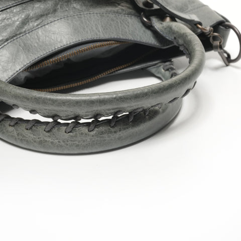 BALENCIAGA Classic City 2way Handbag gray WS27167