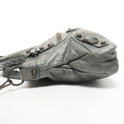 BALENCIAGA Classic City 2way Handbag gray WS27167