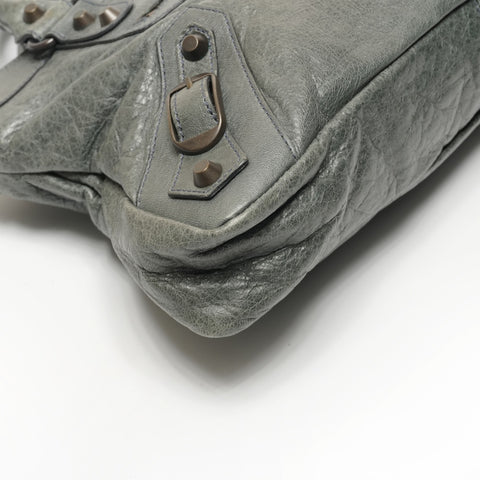 BALENCIAGA Classic City 2way Handbag gray WS27167