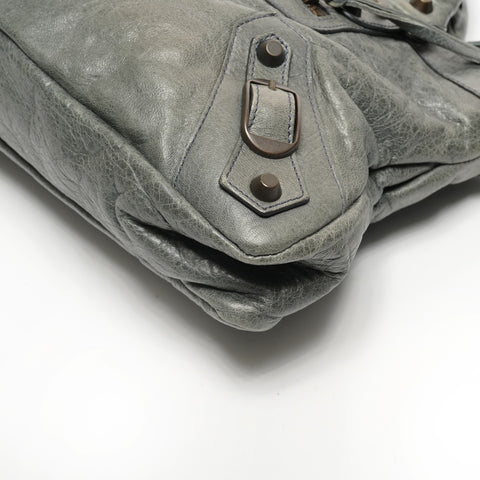 BALENCIAGA Classic City 2way Handbag gray WS27167