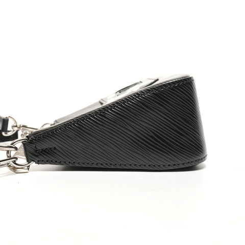 LOUIS VUITTON Epi Yayoi Kusama Mallerini Shoulder Bag black WS27168