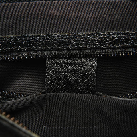 GUCCI GG canvas 2way Tote Bag black WS27172