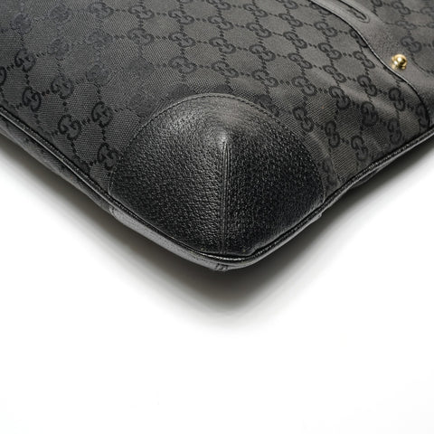 GUCCI GG canvas 2way Tote Bag black WS27172
