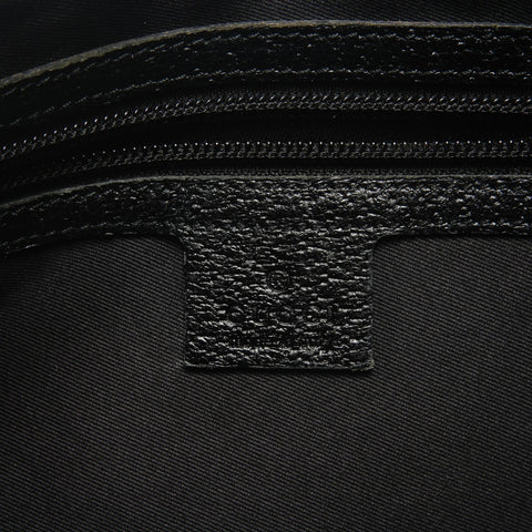 GUCCI GG canvas 2way Tote Bag black WS27172