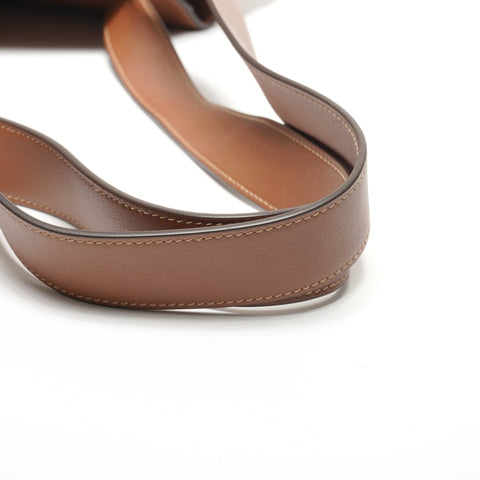 YVES SAINT LAURENT YSL Y Hobo Tote Bag Brown WS27177