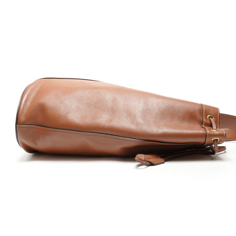 YVES SAINT LAURENT YSL Y Hobo Tote Bag Brown WS27177