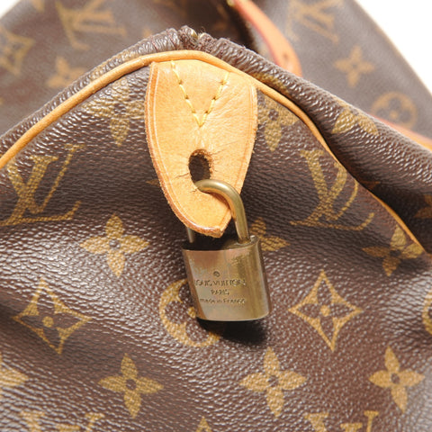 LOUIS VUITTON 1997 Monogram Speedy 30 Handbag Brown WS27178