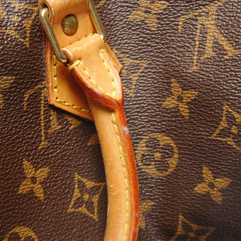 LOUIS VUITTON 1997 Monogram Speedy 30 Handbag Brown WS27178
