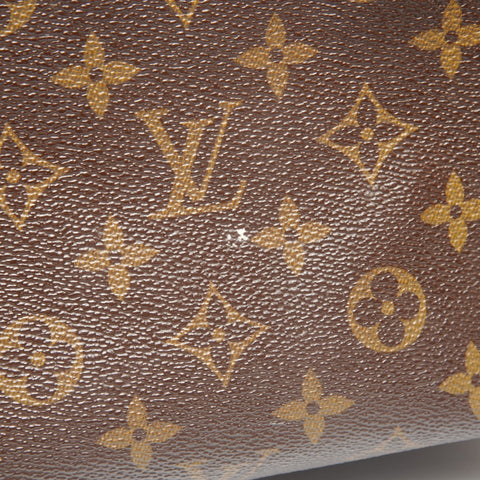 LOUIS VUITTON 1997 Monogram Speedy 30 Handbag Brown WS27178