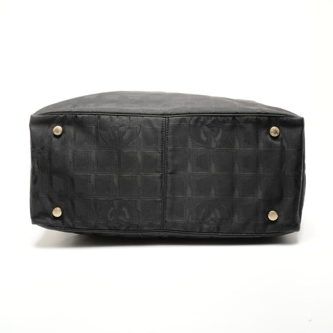 CHANEL No. 10 2005-2006 New Travel Line Tote Bag black WS27188