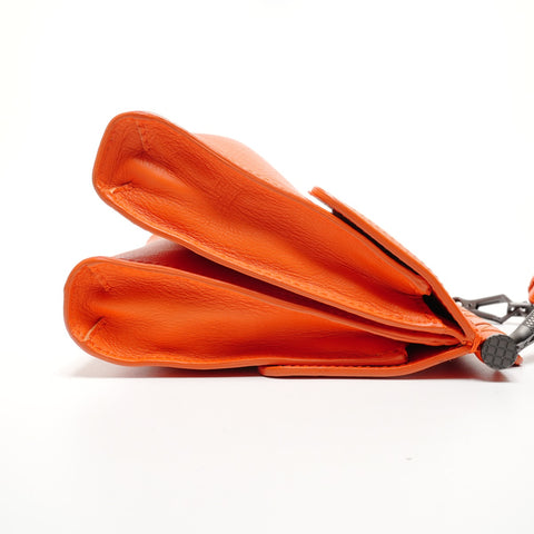 BOTTEGAVENETA INTRECCIATO Shoulder Bag Orange WS27189
