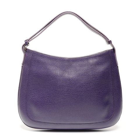 LOEWE logo leather Shoulder Bag purple WS27194