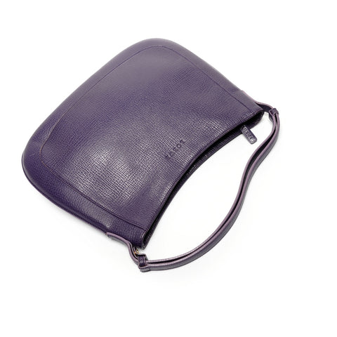 LOEWE logo leather Shoulder Bag purple WS27194