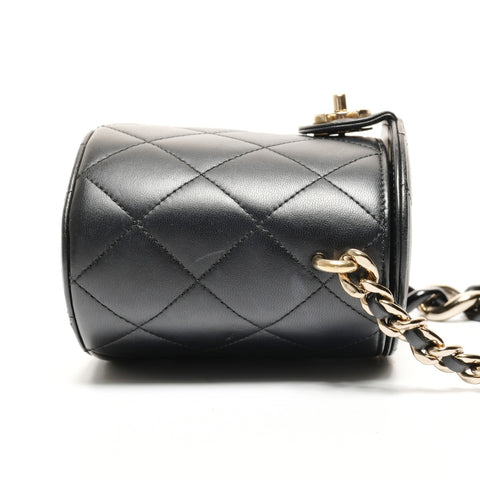 CHANEL No. 29 2019 Mini Vanity Matelasse ChainShoulder Shoulder Bag black WS27195