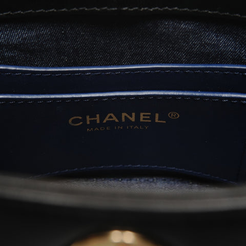 CHANEL No. 29 2019 Mini Vanity Matelasse ChainShoulder Shoulder Bag black WS27195