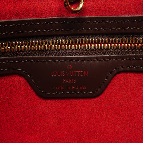 LOUIS VUITTON 2008 Damier Hampstead PM Tote Bag Brown WS27197