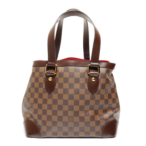 LOUIS VUITTON 2008 Damier Hampstead PM Tote Bag Brown WS27197