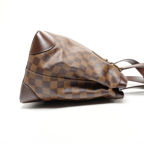 LOUIS VUITTON 2008 Damier Hampstead PM Tote Bag Brown WS27197