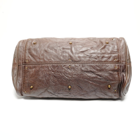 Chloe Paddington Leather Shoulder Bag Brown WS27199