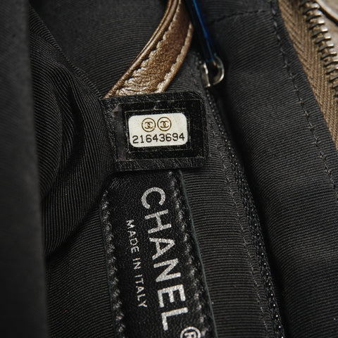 CHANEL No. 21 Lambskin Matelasse Backpack Backpack  Daypack khaki WS27200