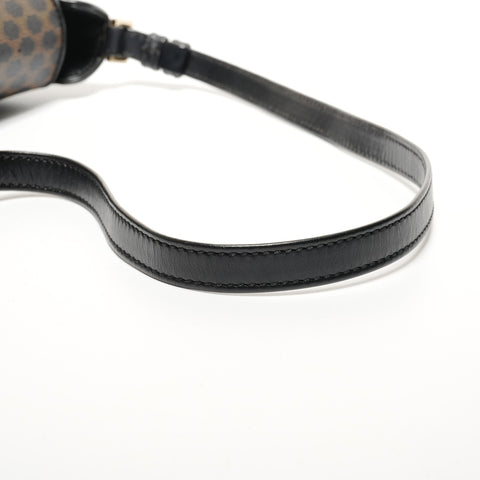 CELINE Macadam Shoulder Bag black WS27201