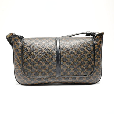 CELINE Macadam Shoulder Bag black WS27201