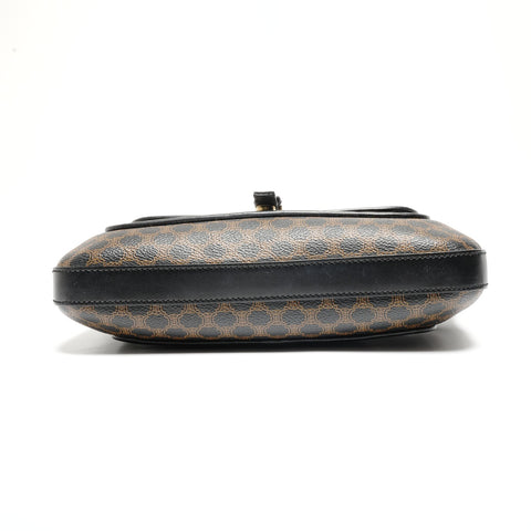 CELINE Macadam Shoulder Bag black WS27201