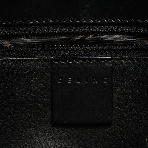 CELINE Macadam Shoulder Bag black WS27201