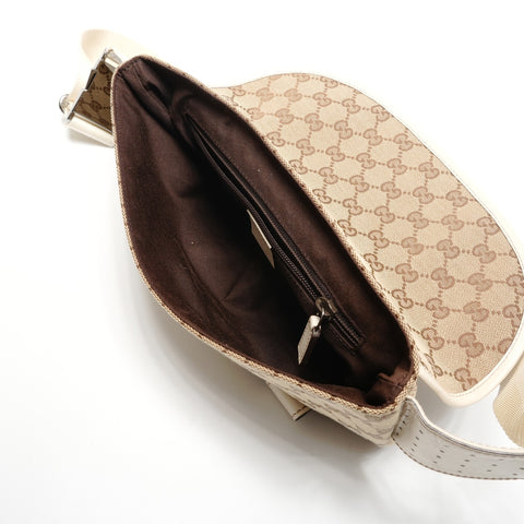 GUCCI GG canvas Waist bag beige WS27202