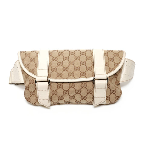 GUCCI GG canvas Waist bag beige WS27202
