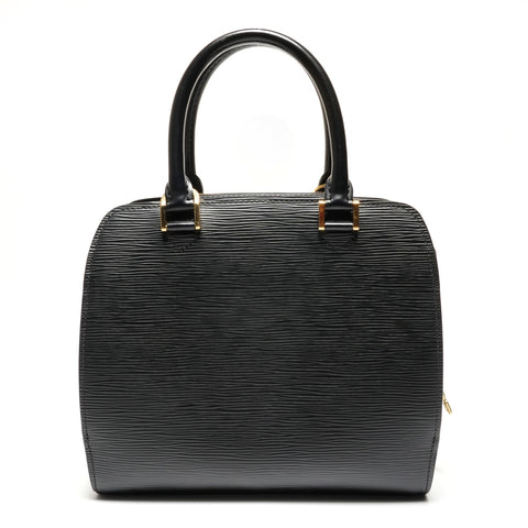 LOUIS VUITTON 2005 Epi Pont Neuf Handbag black WS27209