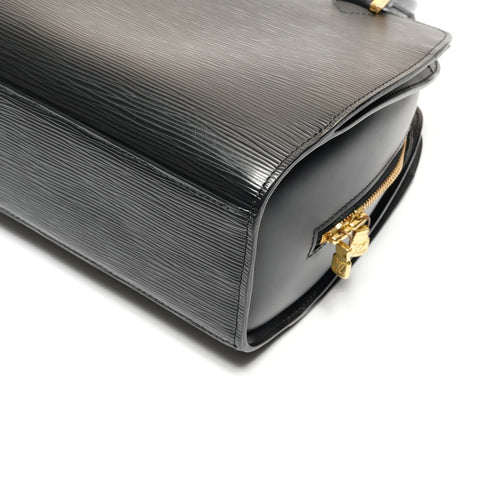 LOUIS VUITTON 2005 Epi Pont Neuf Handbag black WS27209
