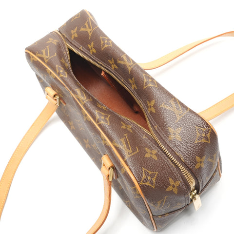 LOUIS VUITTON 2002 Monogram Cite MM Shoulder Bag Brown WS27211