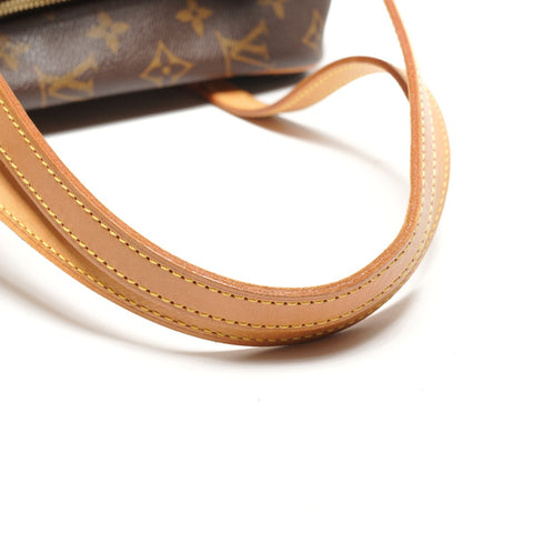 LOUIS VUITTON 2002 Monogram Cite MM Shoulder Bag Brown WS27211