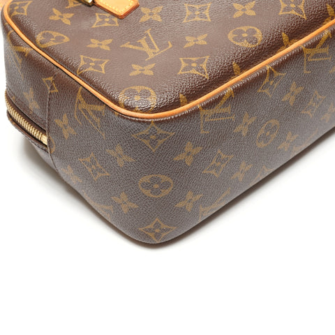 LOUIS VUITTON 2002 Monogram Cite MM Shoulder Bag Brown WS27211