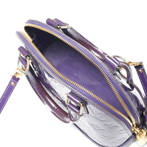 LOUIS VUITTON 2016 Alma BB Handbag purple WS27213