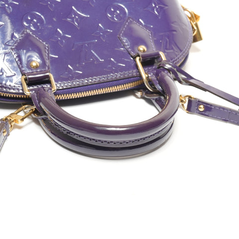 LOUIS VUITTON 2016 Alma BB Handbag purple WS27213